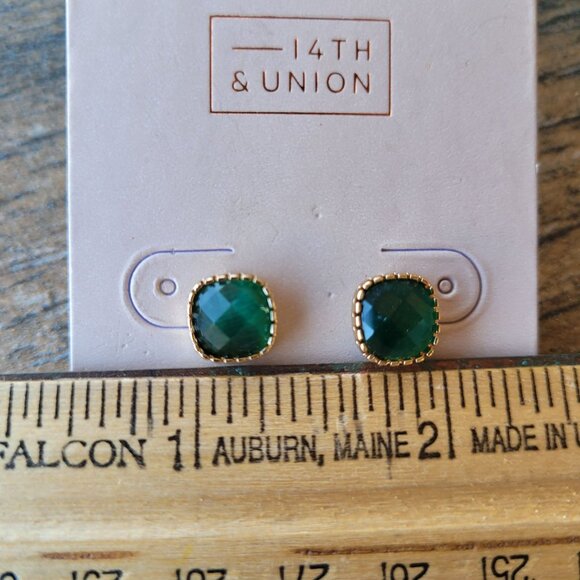 Earrings Nickle Free Dangle and Post Gold Tone Lot of 4 Pair Nordstrom - Picture 8 of 11